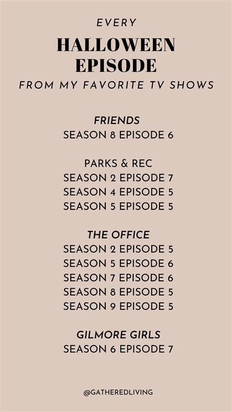 friends halloween episodes list